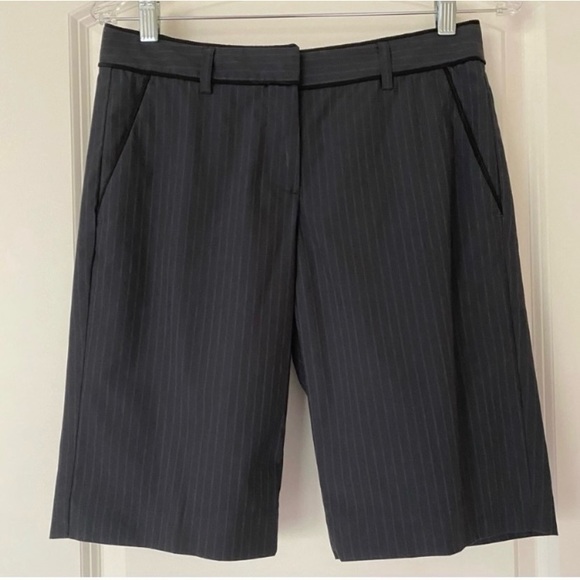 Theory Pinstripe Shorts - Picture 5 of 5